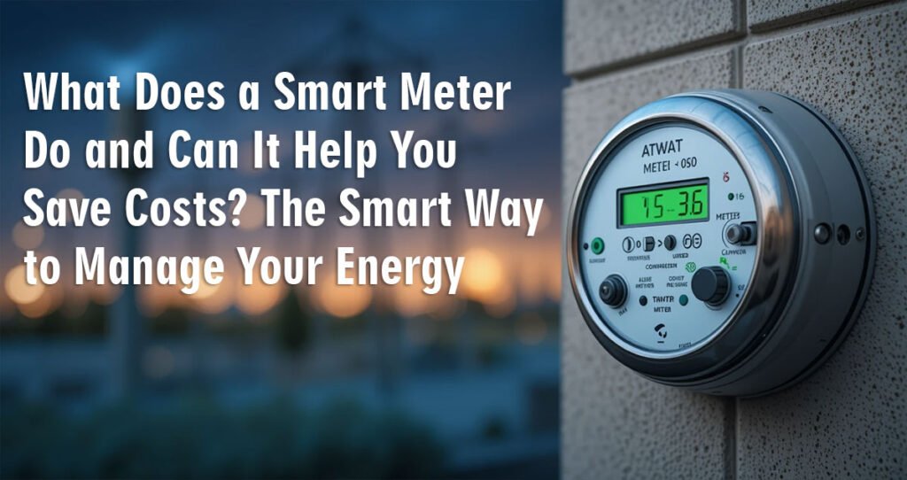 What Does a Smart Meter Do and Can It Help You Save Costs? The Smart Way to Manage Your Energy