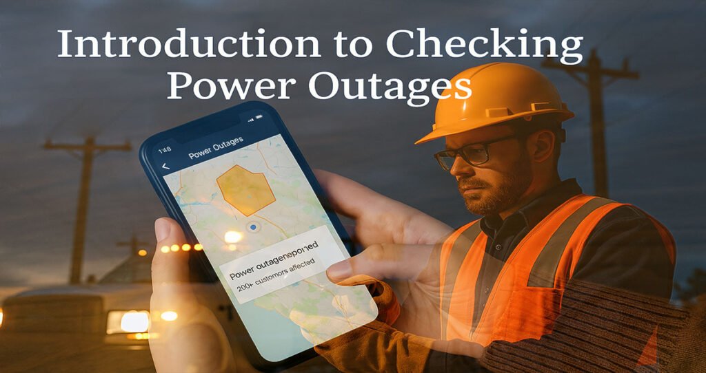Introduction to Checking Power Outages