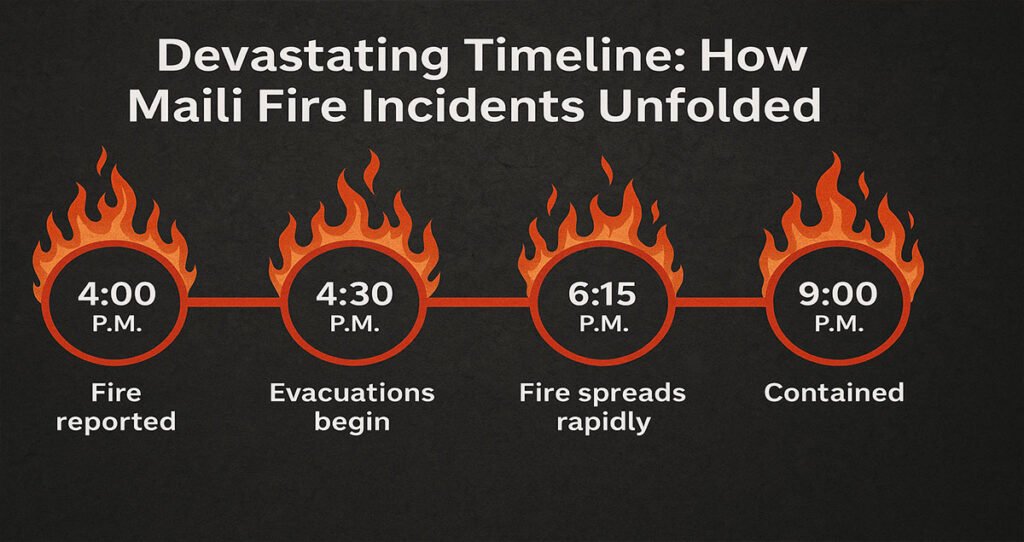 Devastating Timeline: How Maili Fire Incidents Unfolded