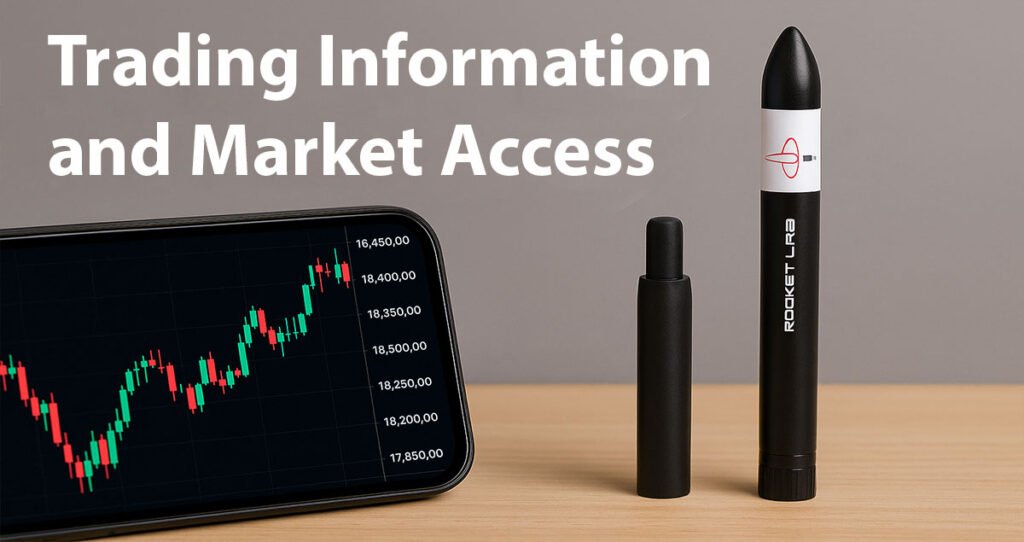 Trading Information and Market Access