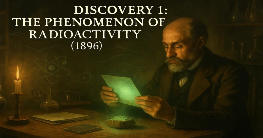 Discovery 1: The Phenomenon of Radioactivity (1896)