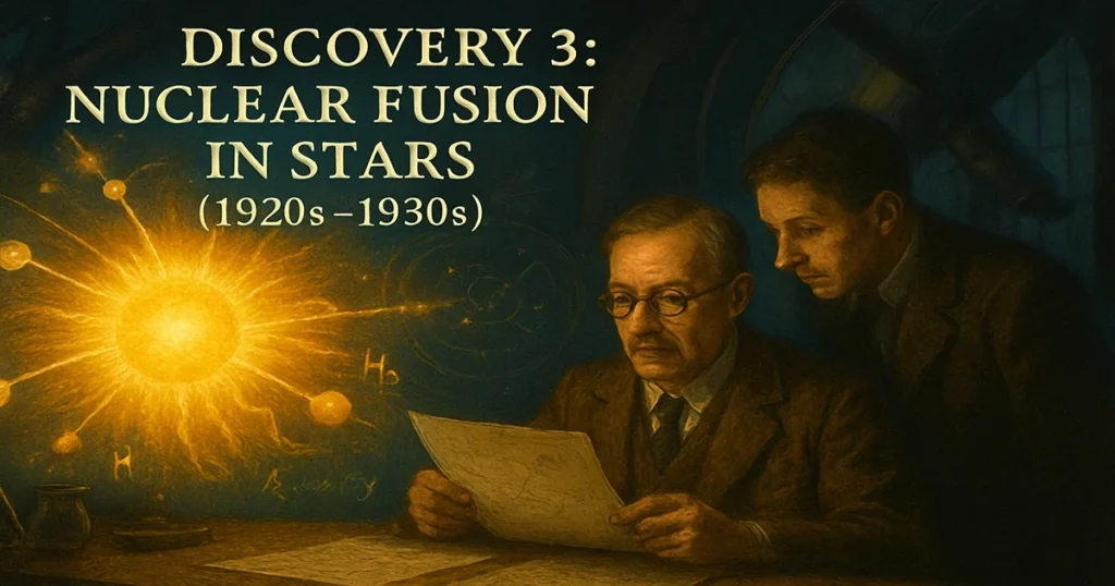 Discovery 3: Nuclear Fusion in Stars (1920s-1930s)