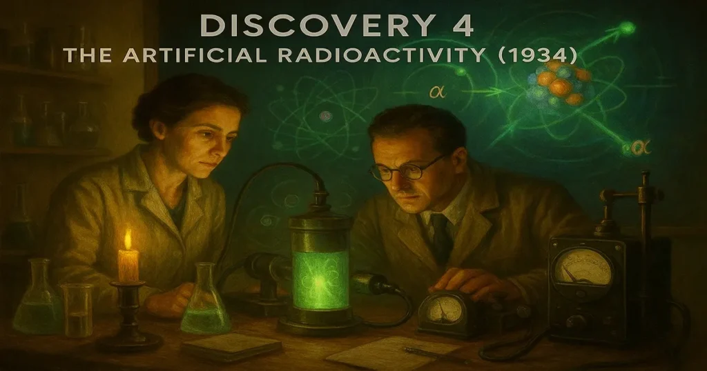 Discovery 4: Artificial Radioactivity (1934)