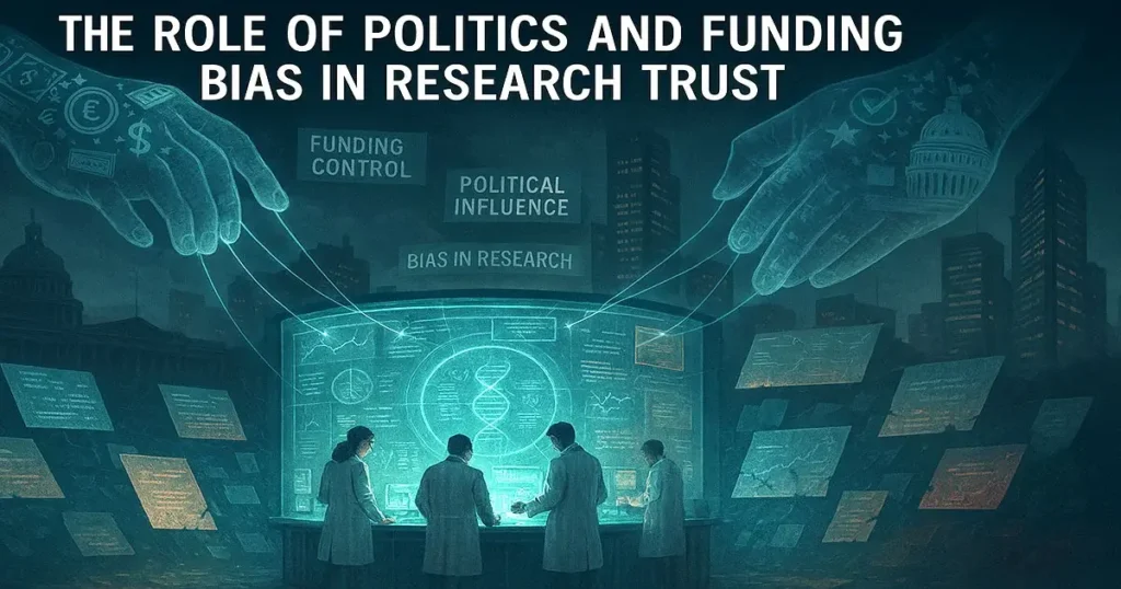The Role of Politics and Funding Bias in Research Trust